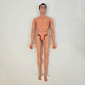 Vintage 90s/Y2K MAC Power Team 12" Action Figure Asian Black Hair 1:6 Scale